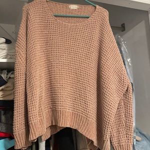 Altar’d state tan sweater